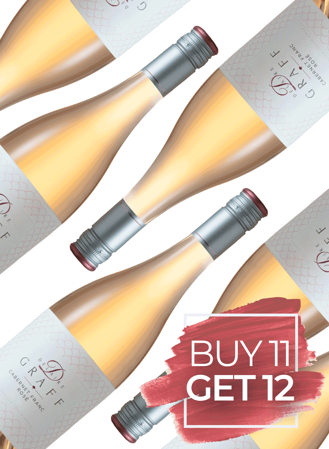 Delaire Graff Cabernet Franc Rosé 2024 ☀️ Buy 11 & Get 12