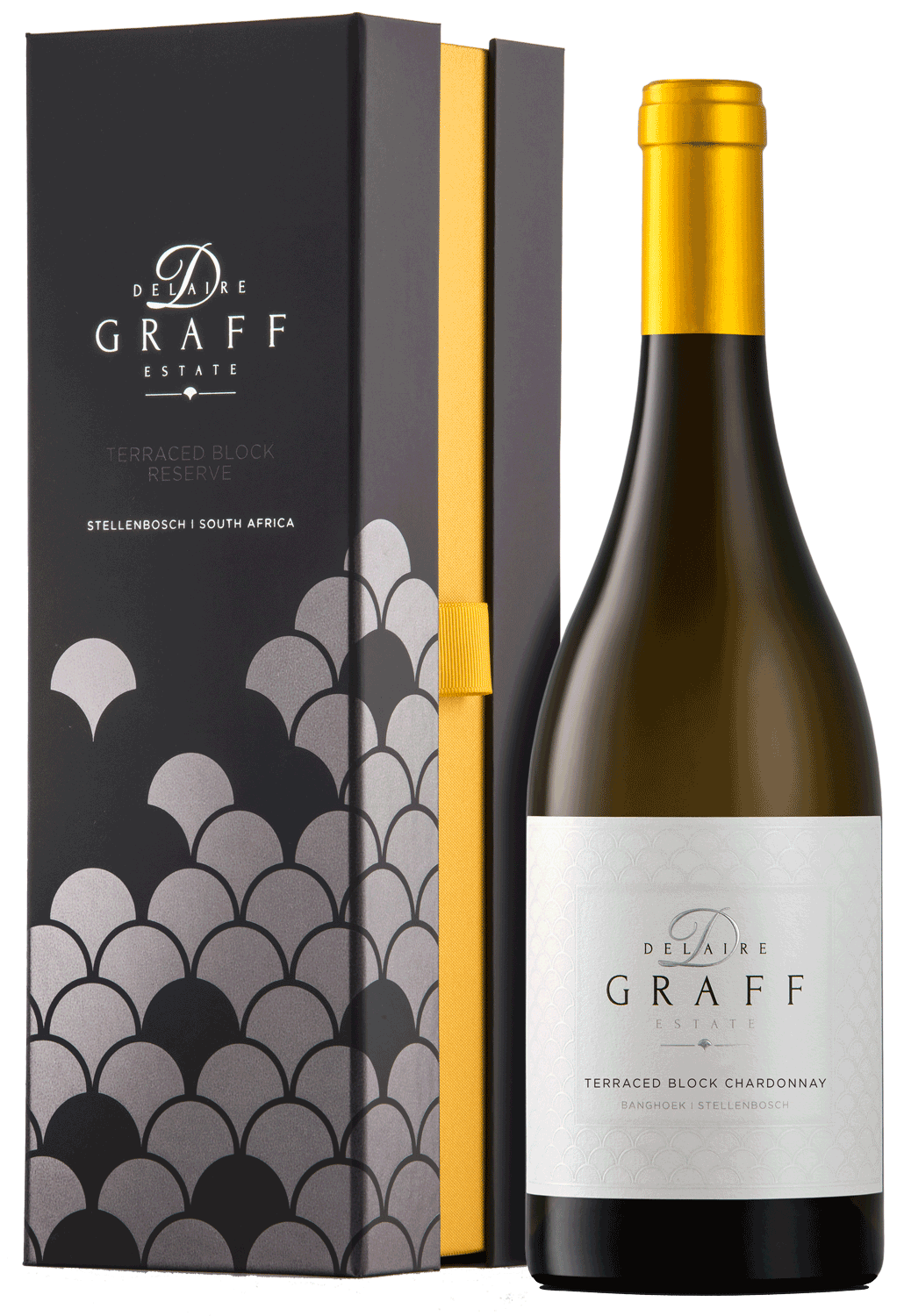 Delaire Graff Chardonnay Terraced Block Reserve 2023 in Gift Box Delaire Graff Chardonnay Terraced Block Reserve 2023 in Gift Box