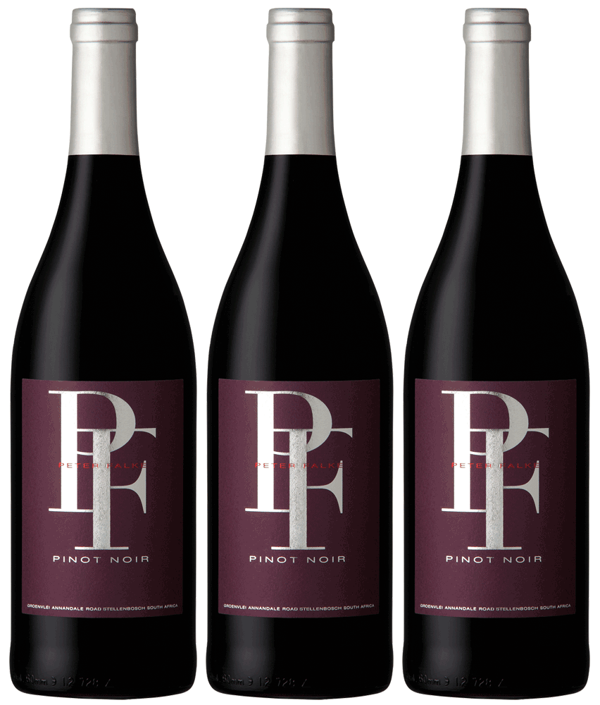Peter Falke PF Range Pinot Noir 2019 wine package | Redwine from South Africa