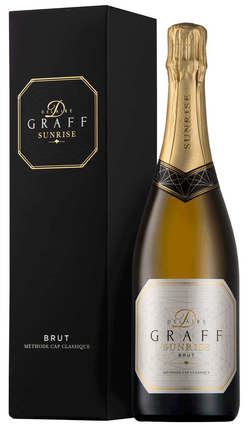 Delaire Graff Sunrise Brut MCC N/V in Gift Packaging