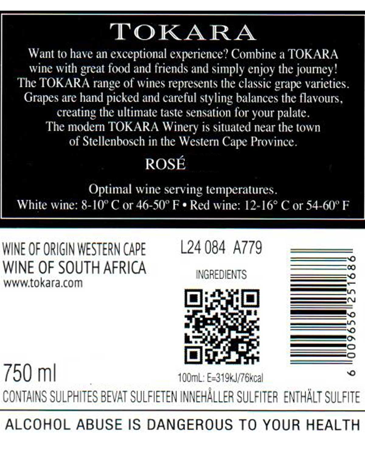 Tokara Rosé 2025
