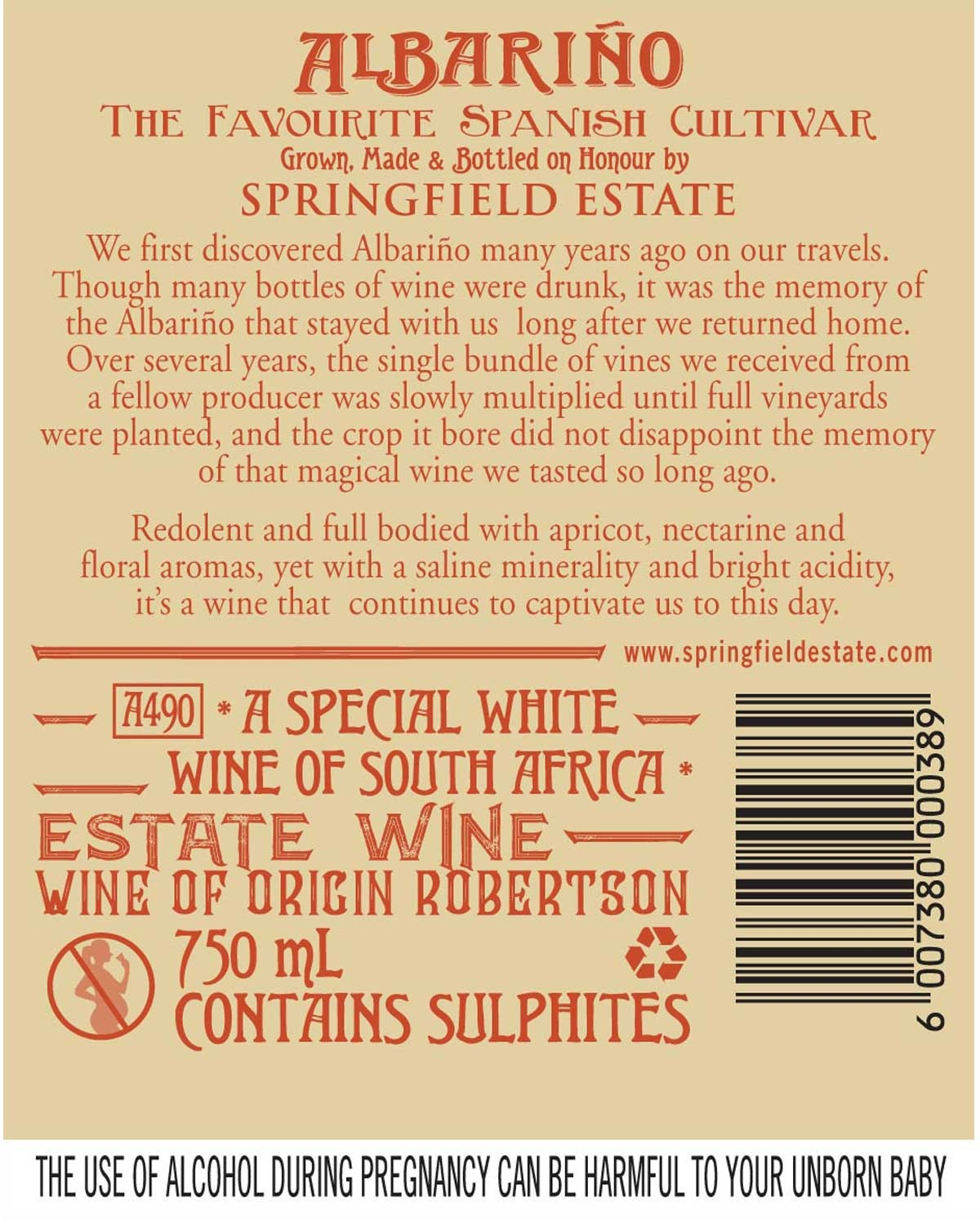 Springfield Albarino 2025