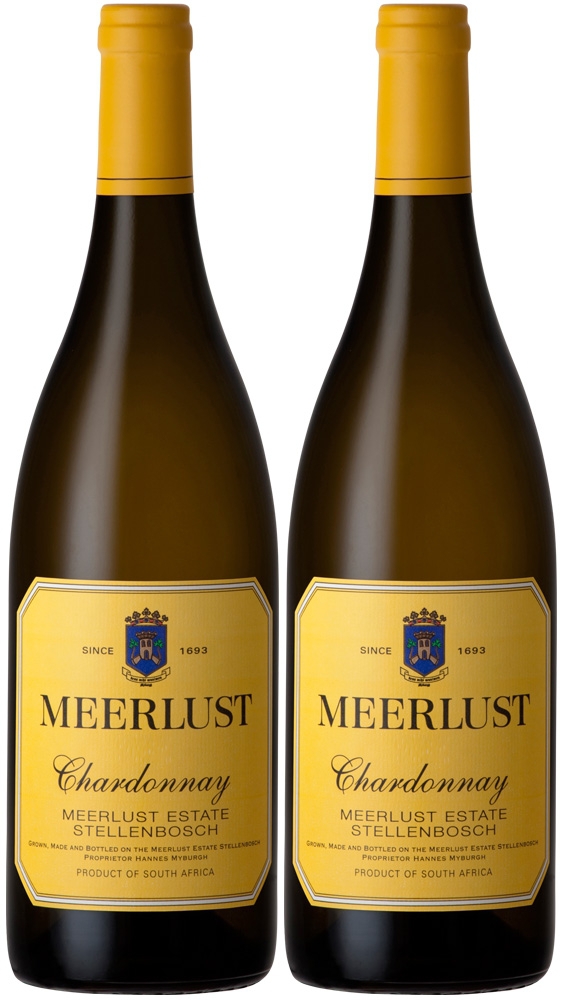 Meerlust Chardonnay 2022 | 2er Paket | Weißwein aus Südafrika