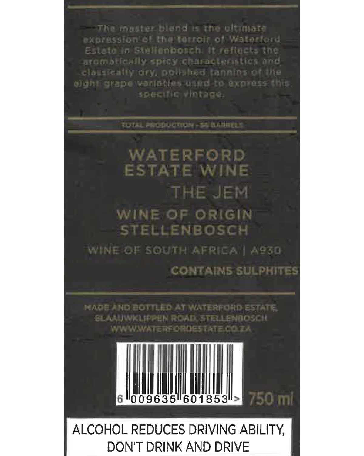 B-Stock: Waterford Estate The Jem 2017