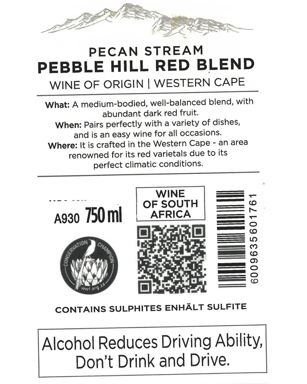 B-Stock: Waterford Pecan Stream Pebble Hill Red Blend 2021