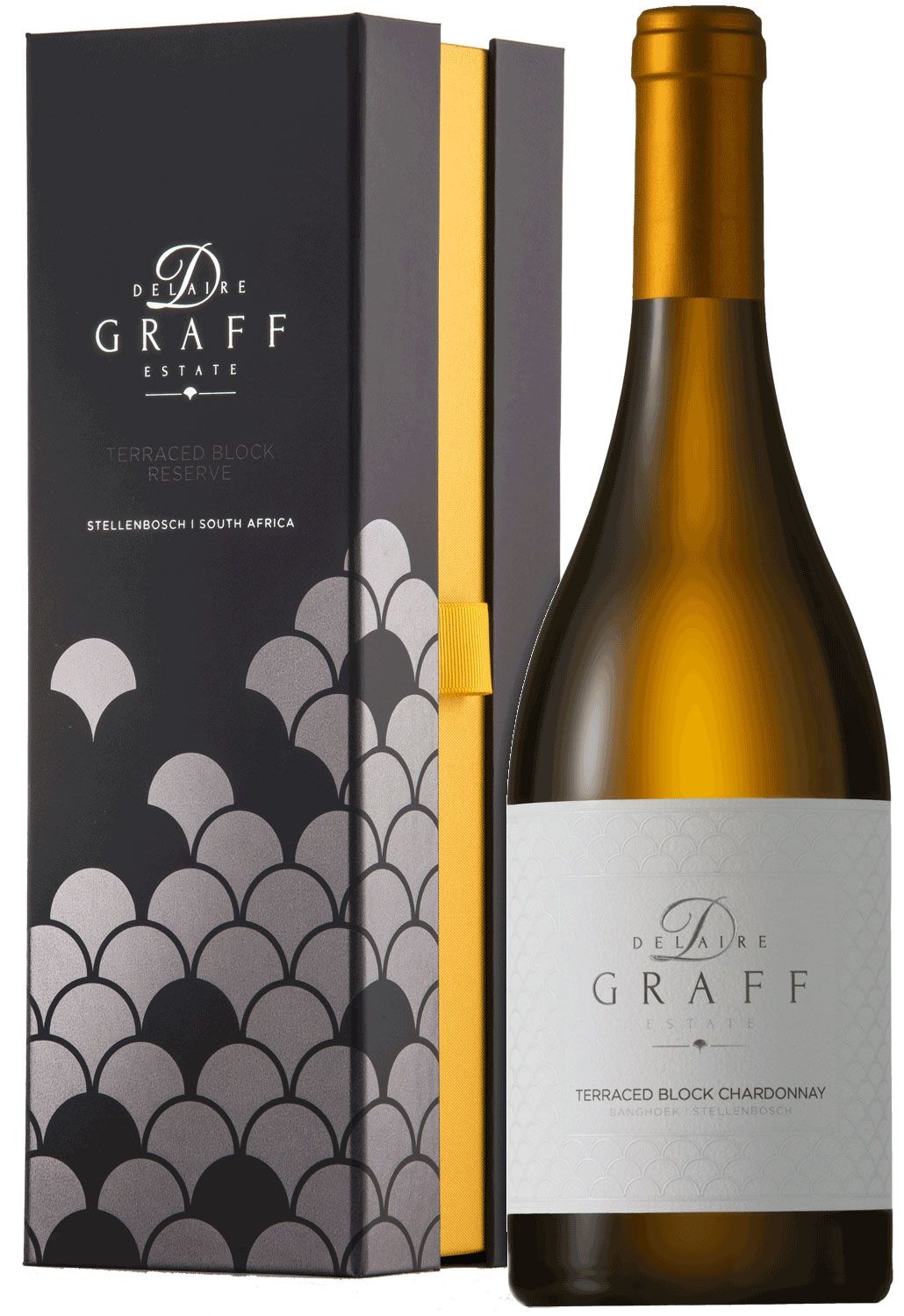 Delaire Graff Chardonnay Terraced Block Reserve 2024 in Gift Box