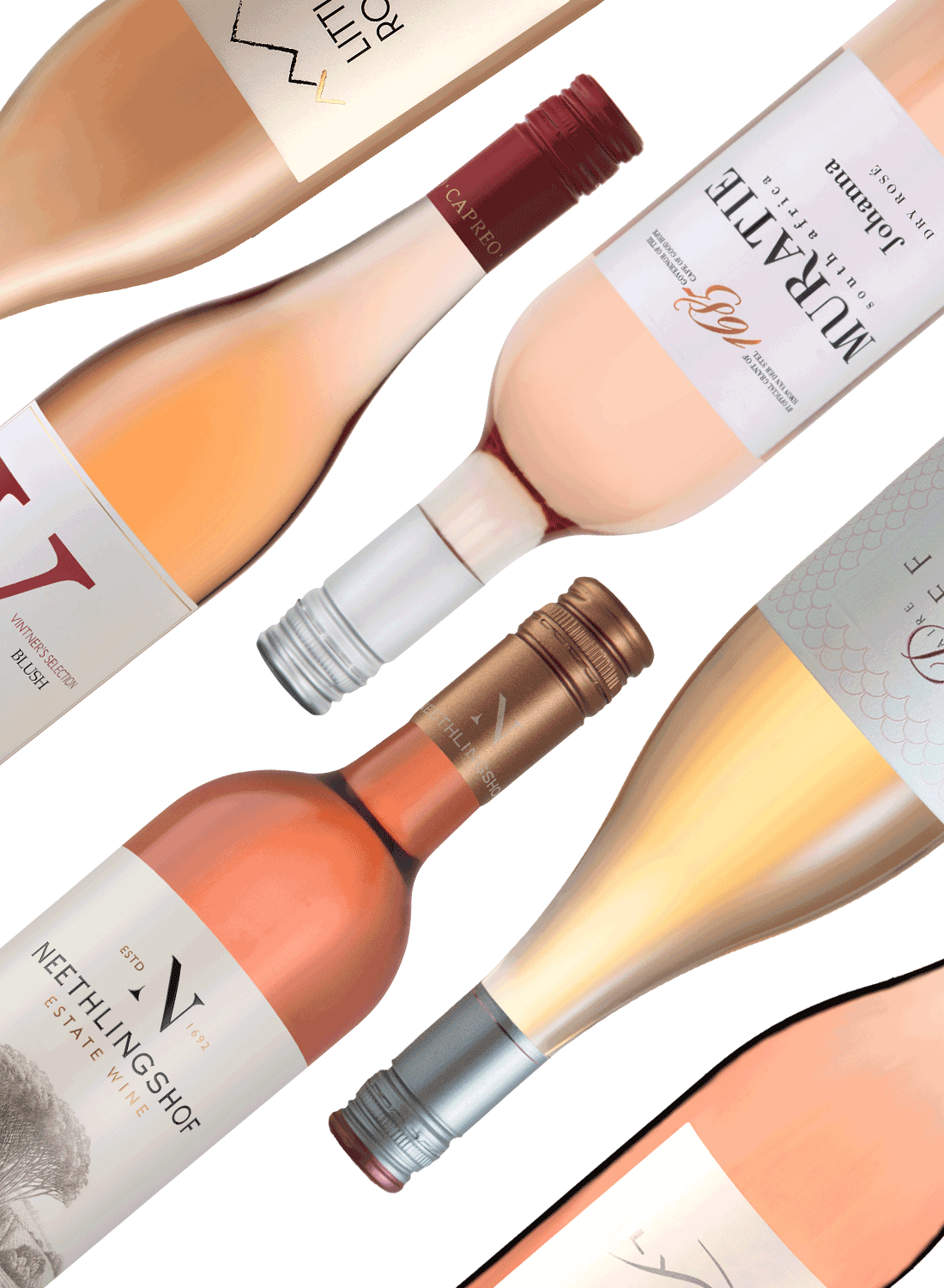 Best of Rosés - Rosé Wine package