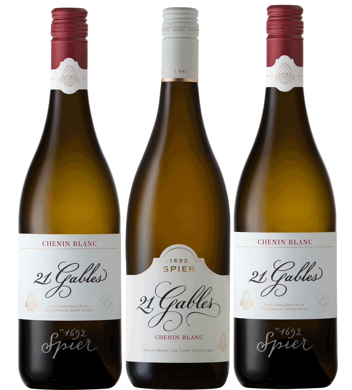 Spier 21 Gables Chenin Blanc | Vertical Package (2018, 2019 & 2023)