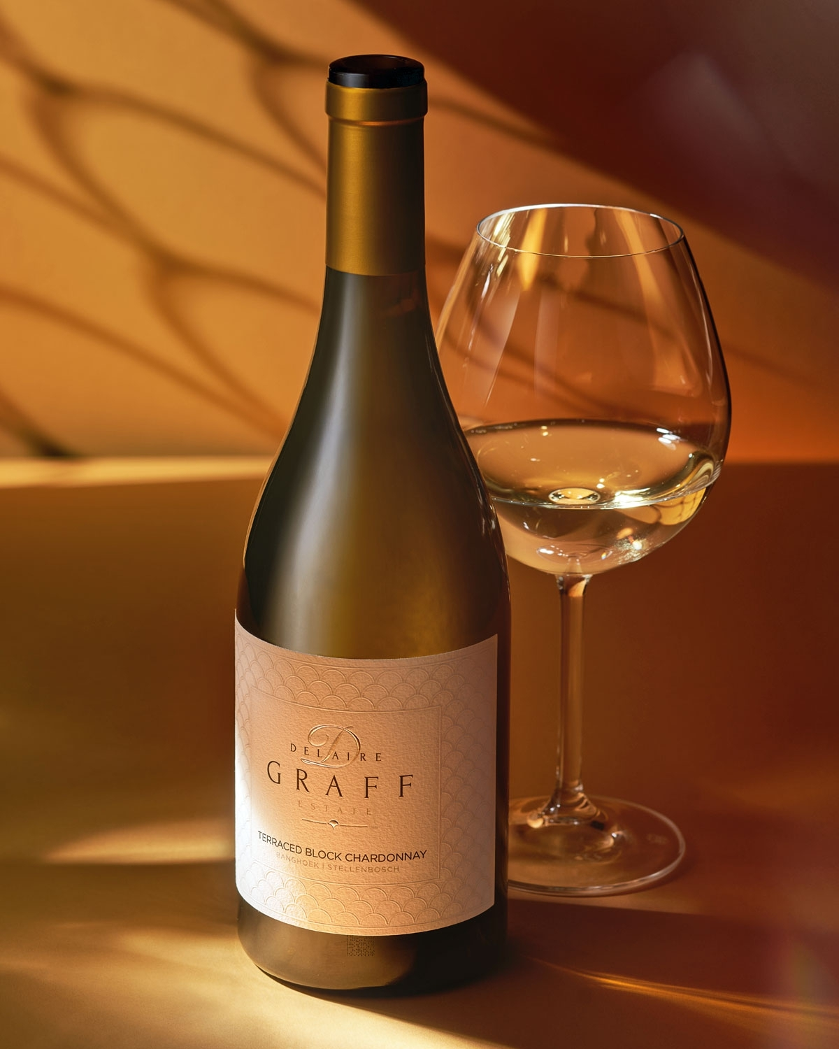 Delaire Graff Chardonnay Terraced Block Reserve 2023 in Gift Box Delaire Graff Chardonnay Terraced Block Reserve 2023 in Gift Box