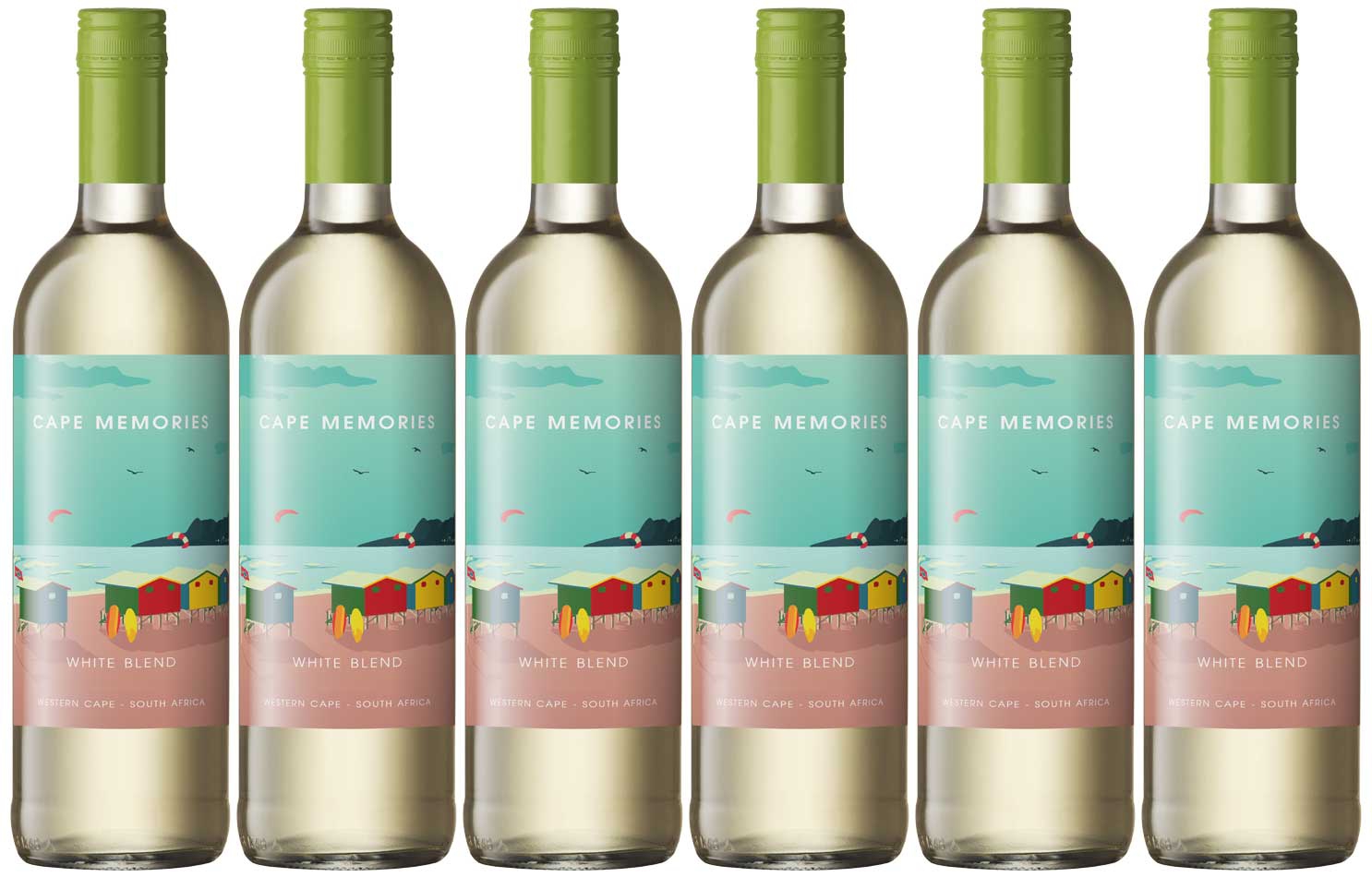 Cape Memories White Blend 6er Weinpaket | 2022 | Weißwein aus Südafrika