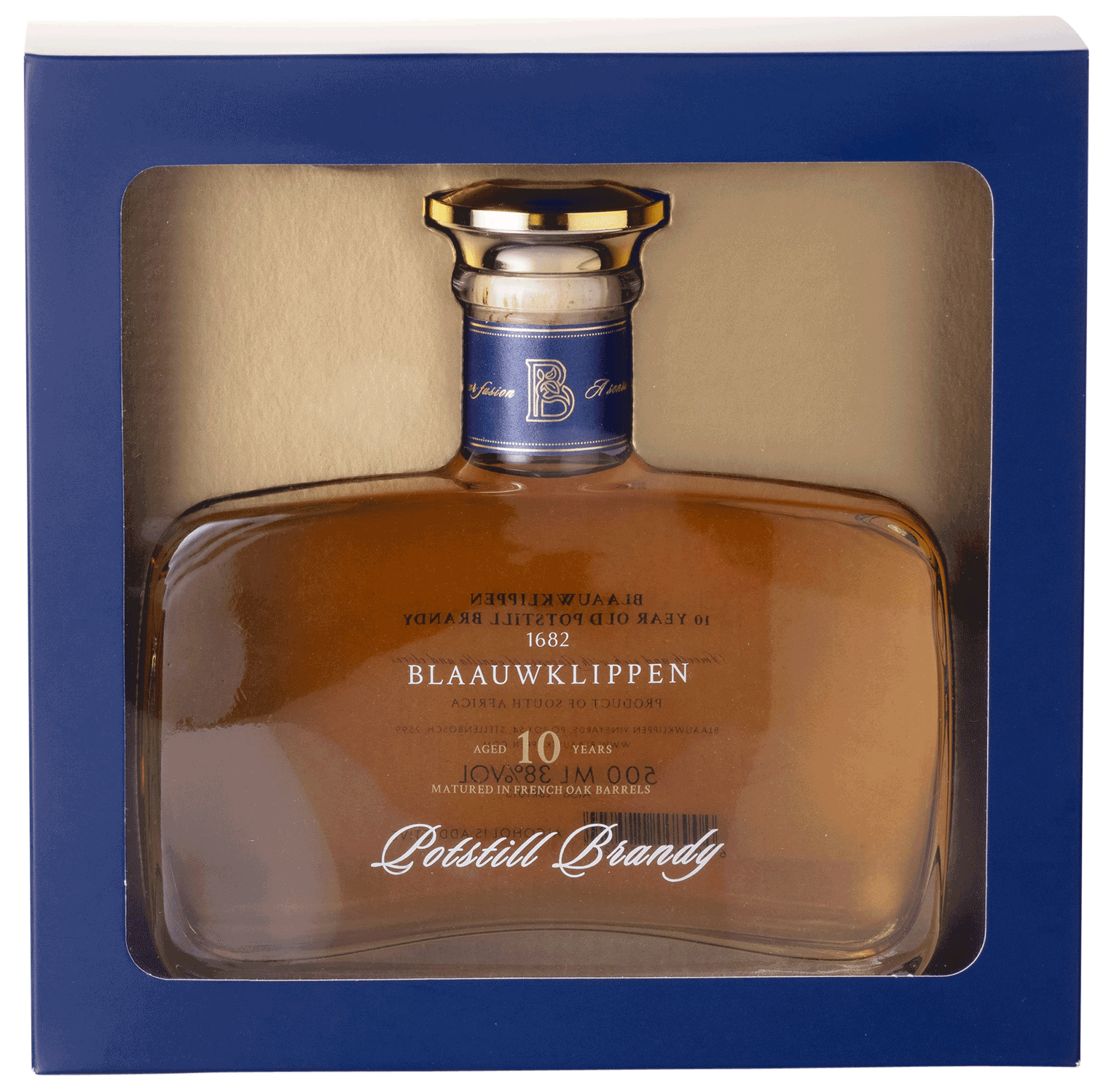 B-Stock: Blaauwklippen 10-Year Potstill Brandy