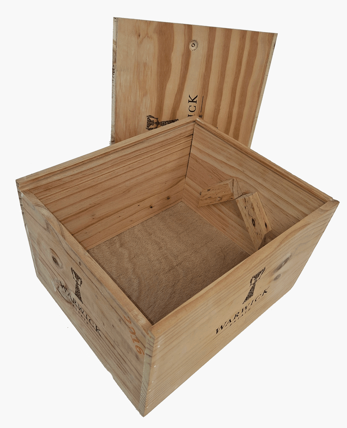 Wooden Wine Box from Warwick 🍷📦