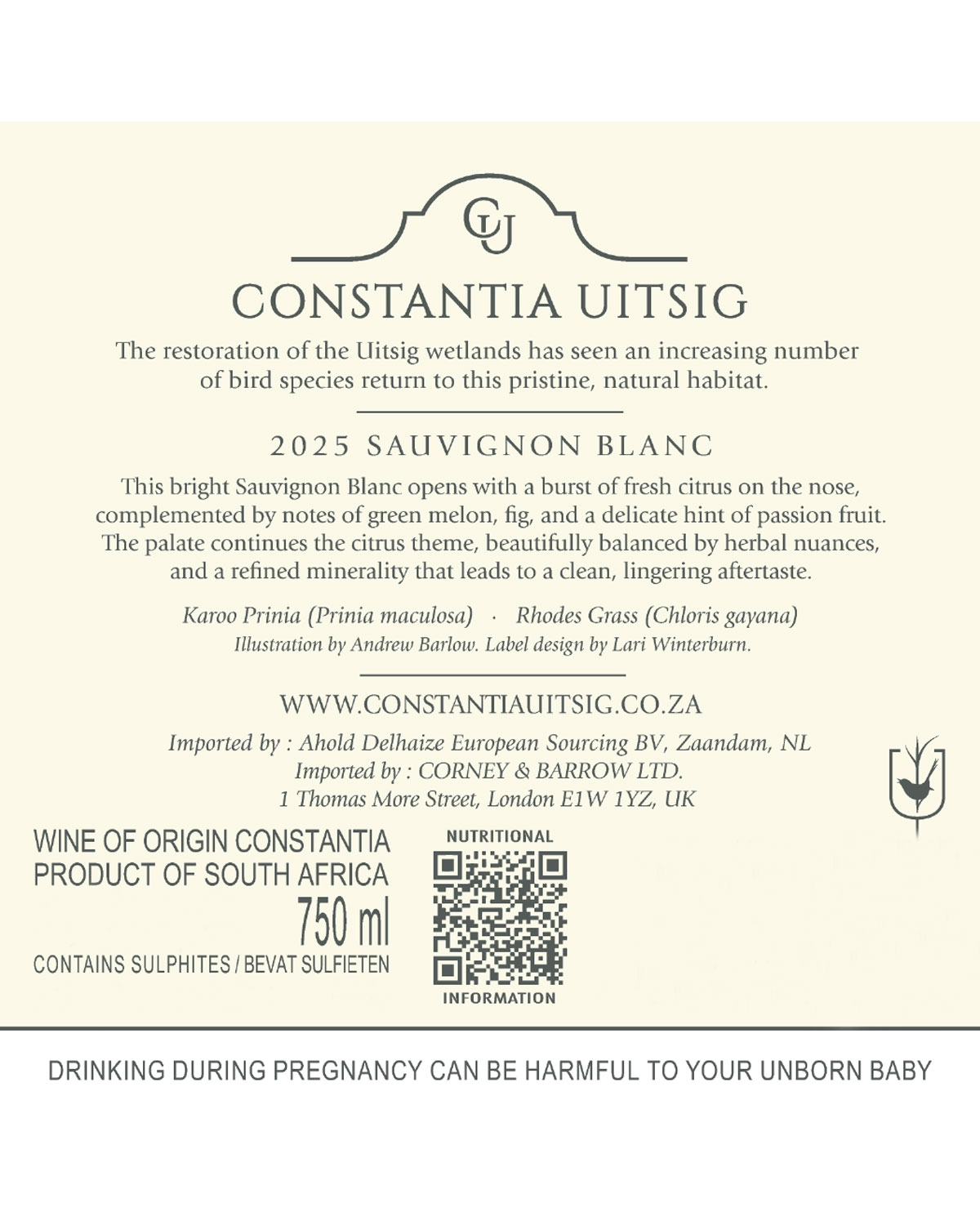 Constantia Uitsig Sauvignon Blanc 2025