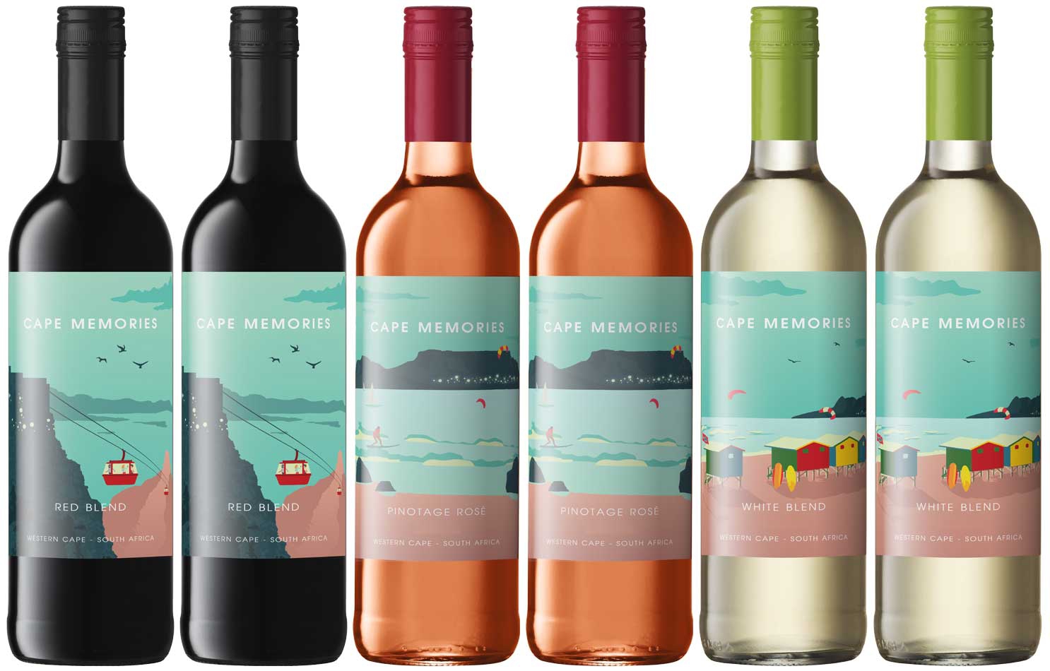 Best of South Africa Wine package | Cape Memories Range