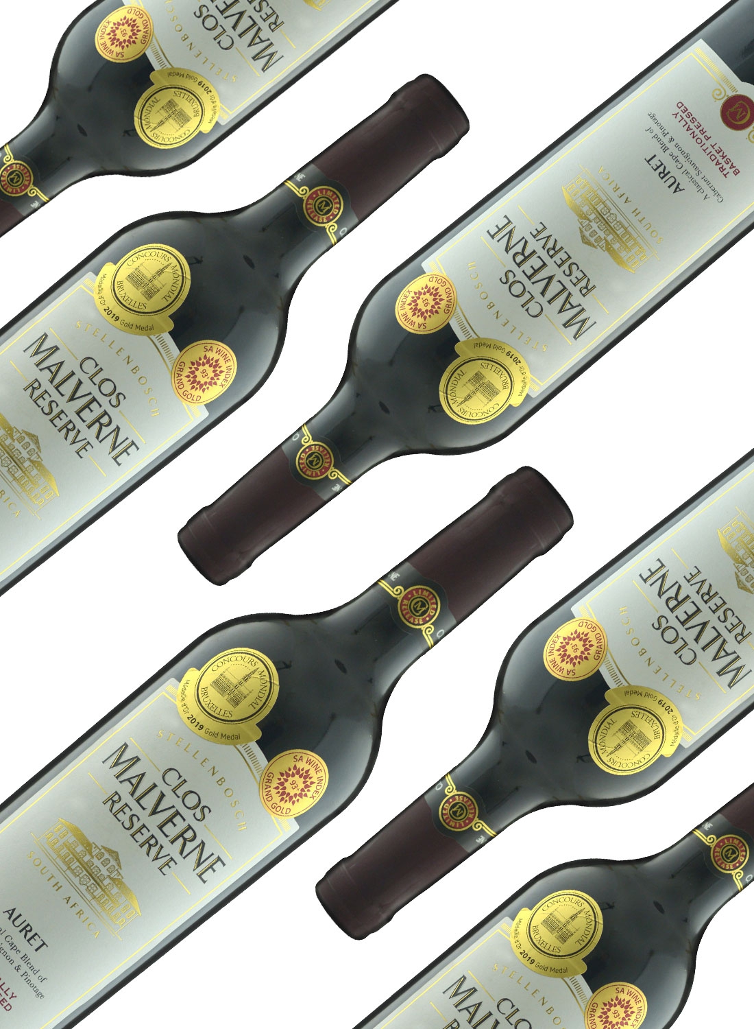 Wine of the Month November Clos Malverne Flagship Auret  2020 - Buy 5 get 6