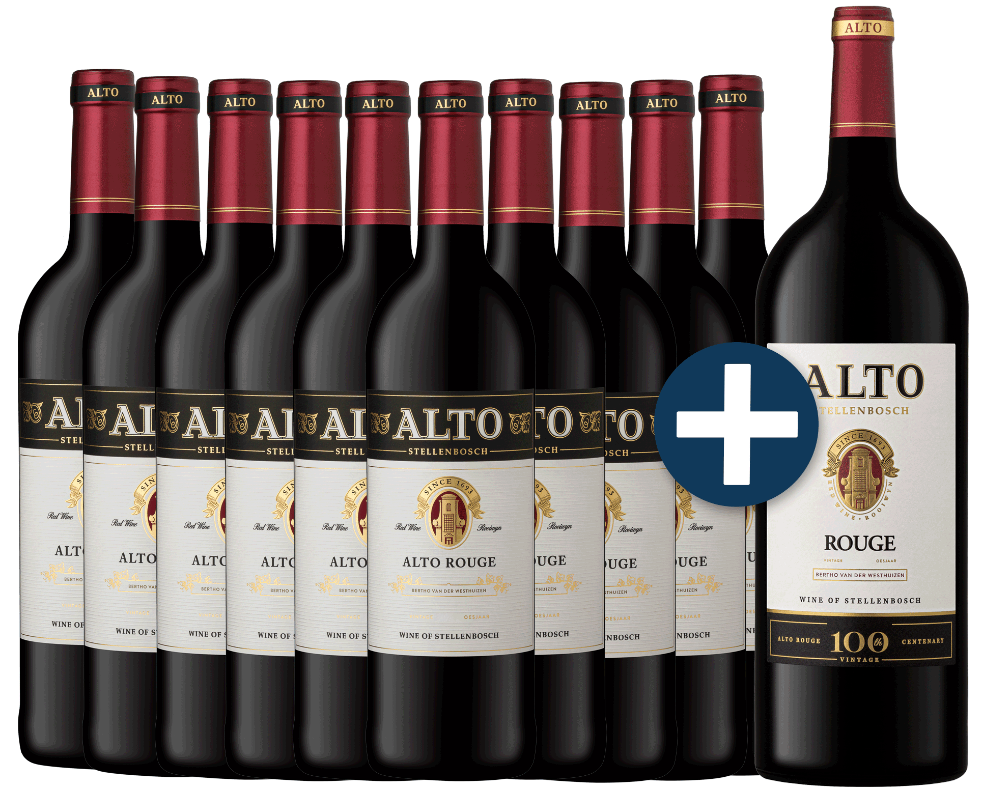 Alto Rouge 2022 🍷 10 Bottles + Free Magnum
