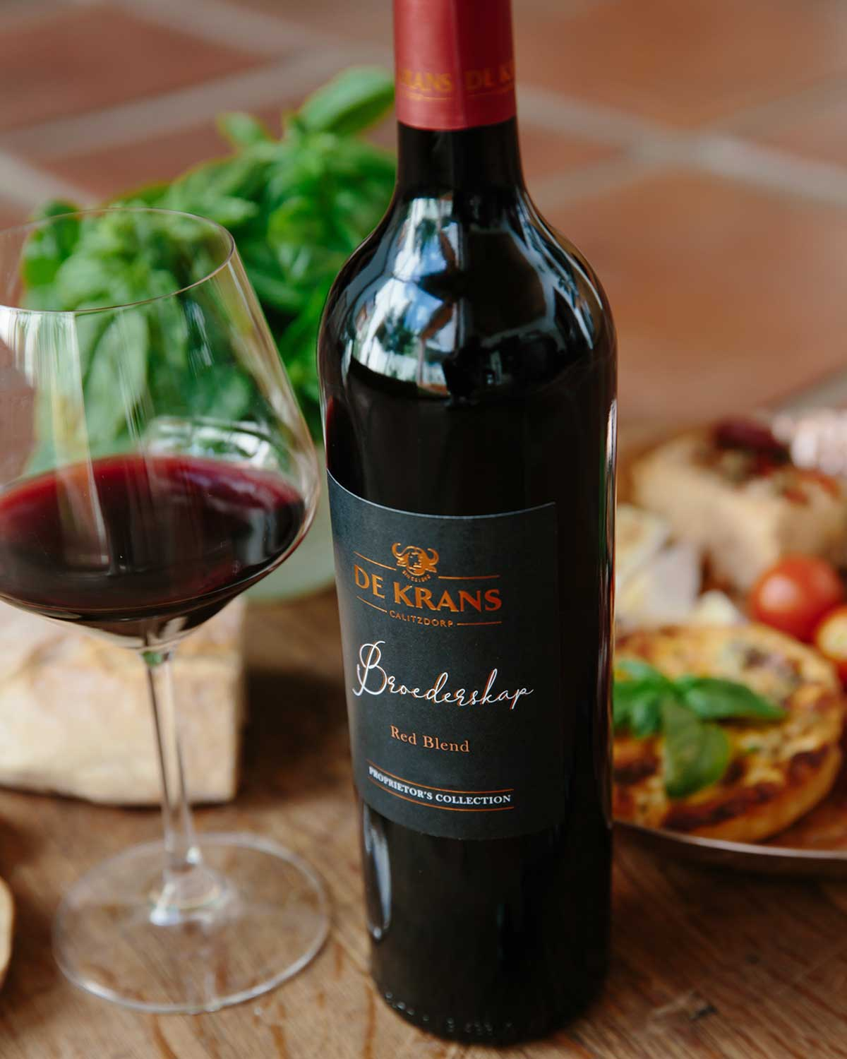 De Krans Broederskap Red Blend 2021