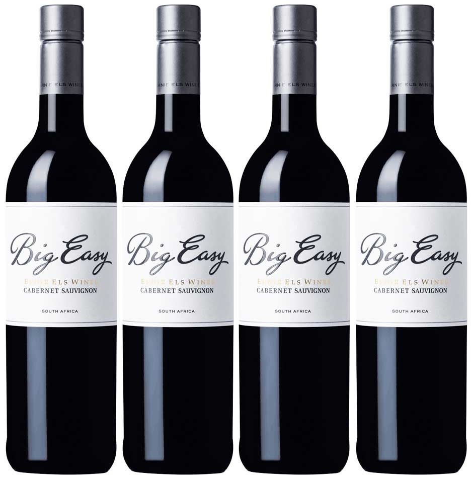 Ernie Els Big Easy Cabernet Sauvignon 2021 wine package | Red wine from South Africa