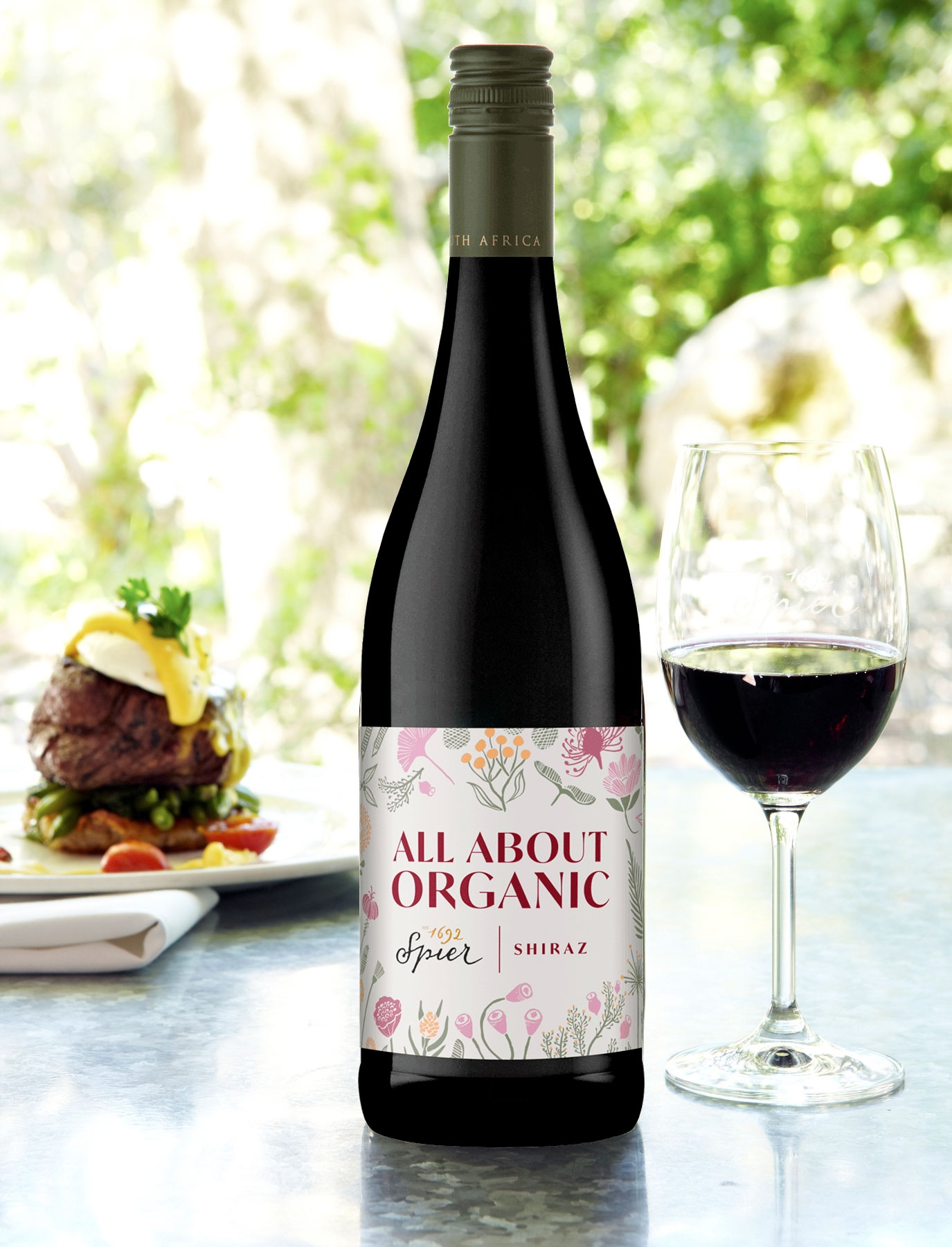 Spier All about Organic Shiraz 2022 🍷 Bio-Rotwein