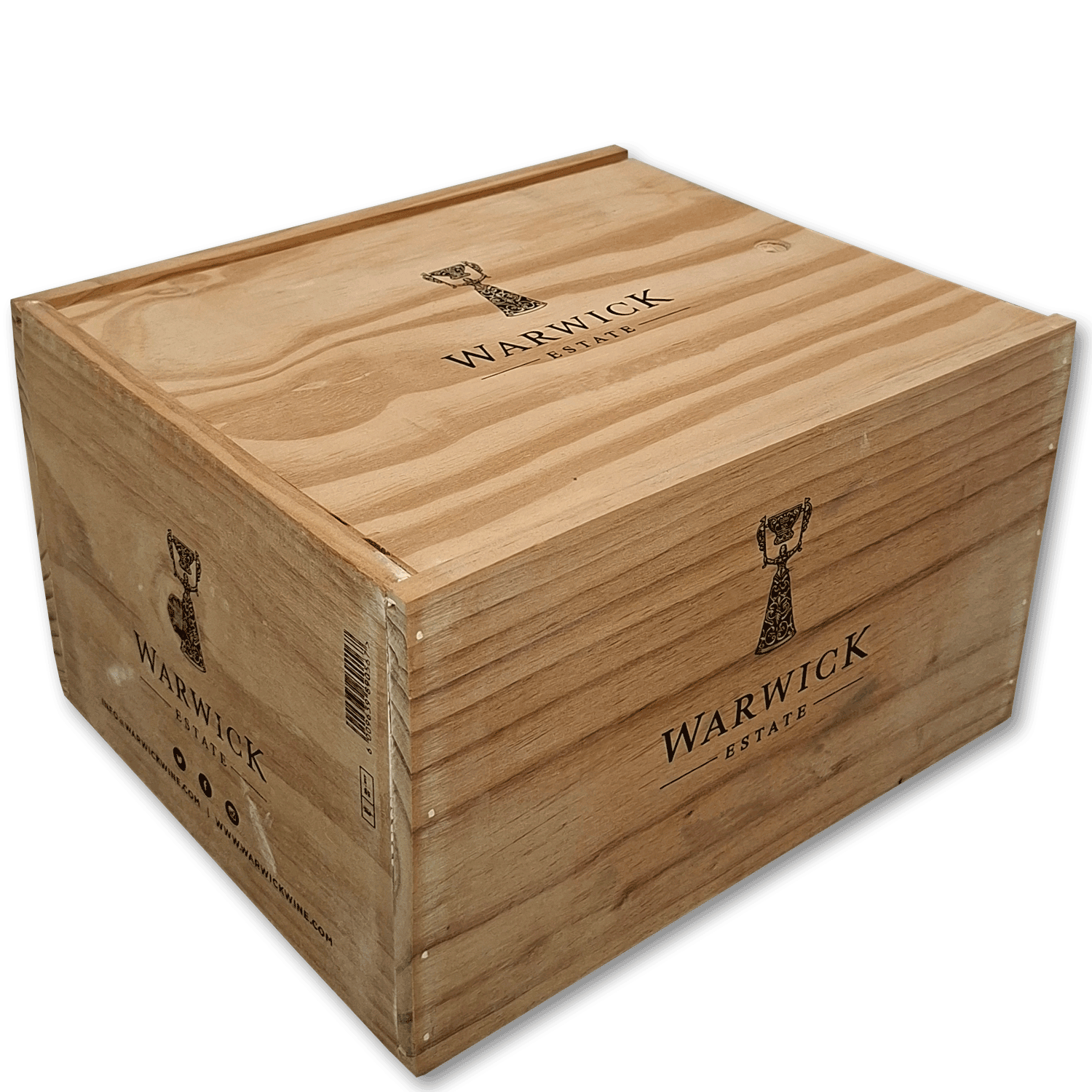 Wooden Wine Box from Warwick 🍷📦