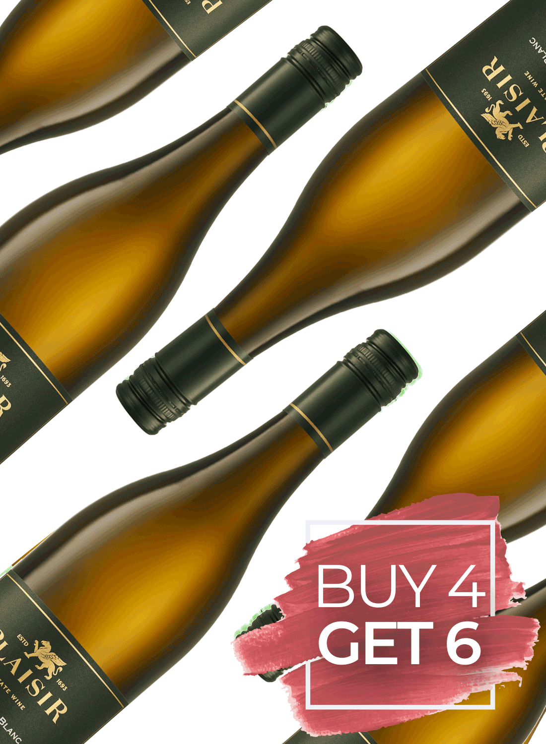 Plaisir Sauvignon Blanc 2022 ☀️ Buy 4 Get 6