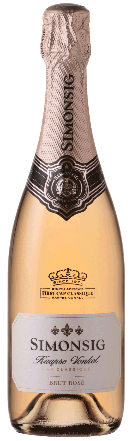 Simonsig Kaapse Vonkel Brut Rosé 2023 Simonsig Kaapse Vonkel Brut Rosé 2023