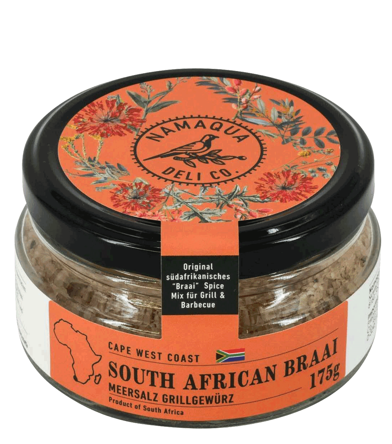 Namaqua South African Braai Grillgewürzsalz (175g)