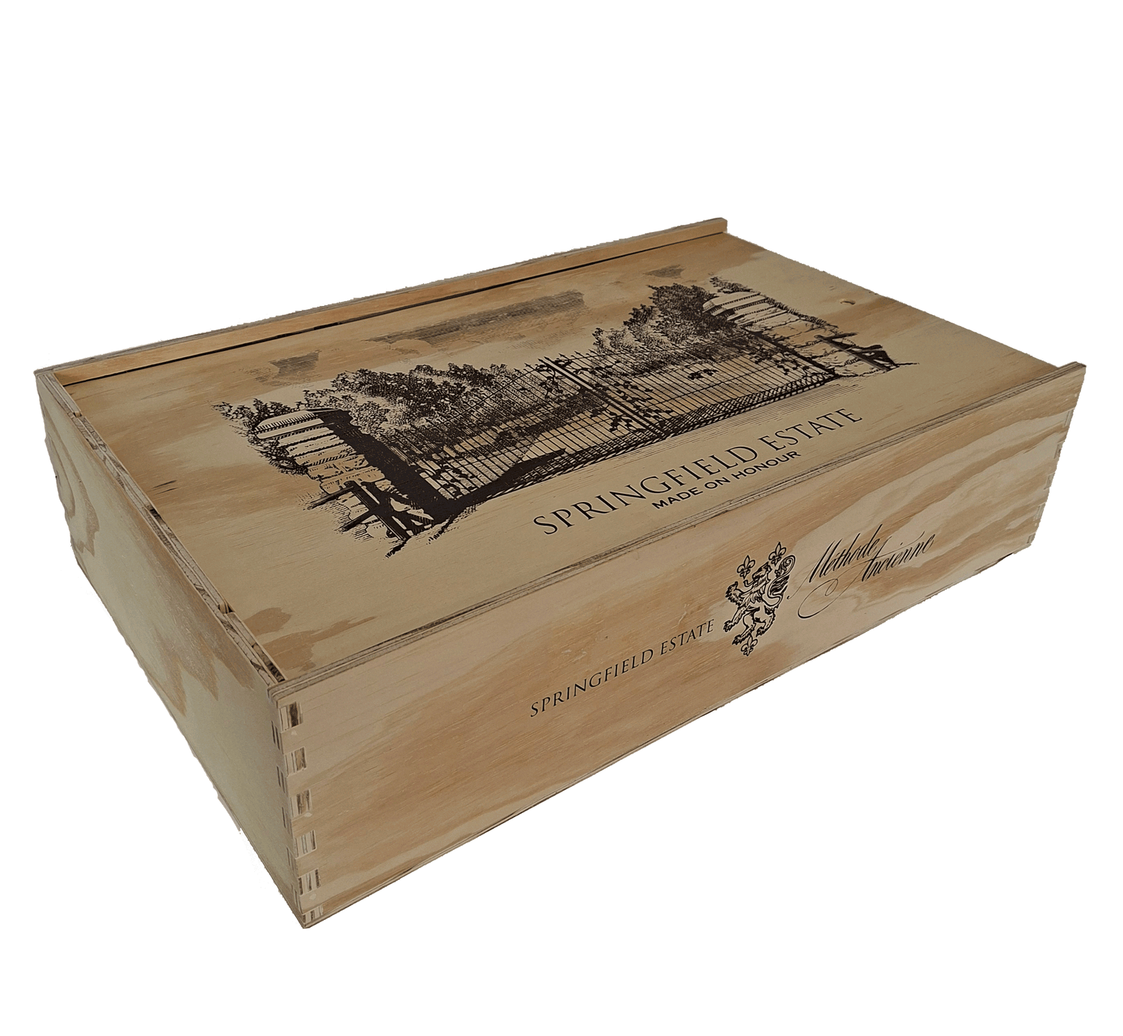 Wooden Wine Box from Springfield Winery 🍷📦