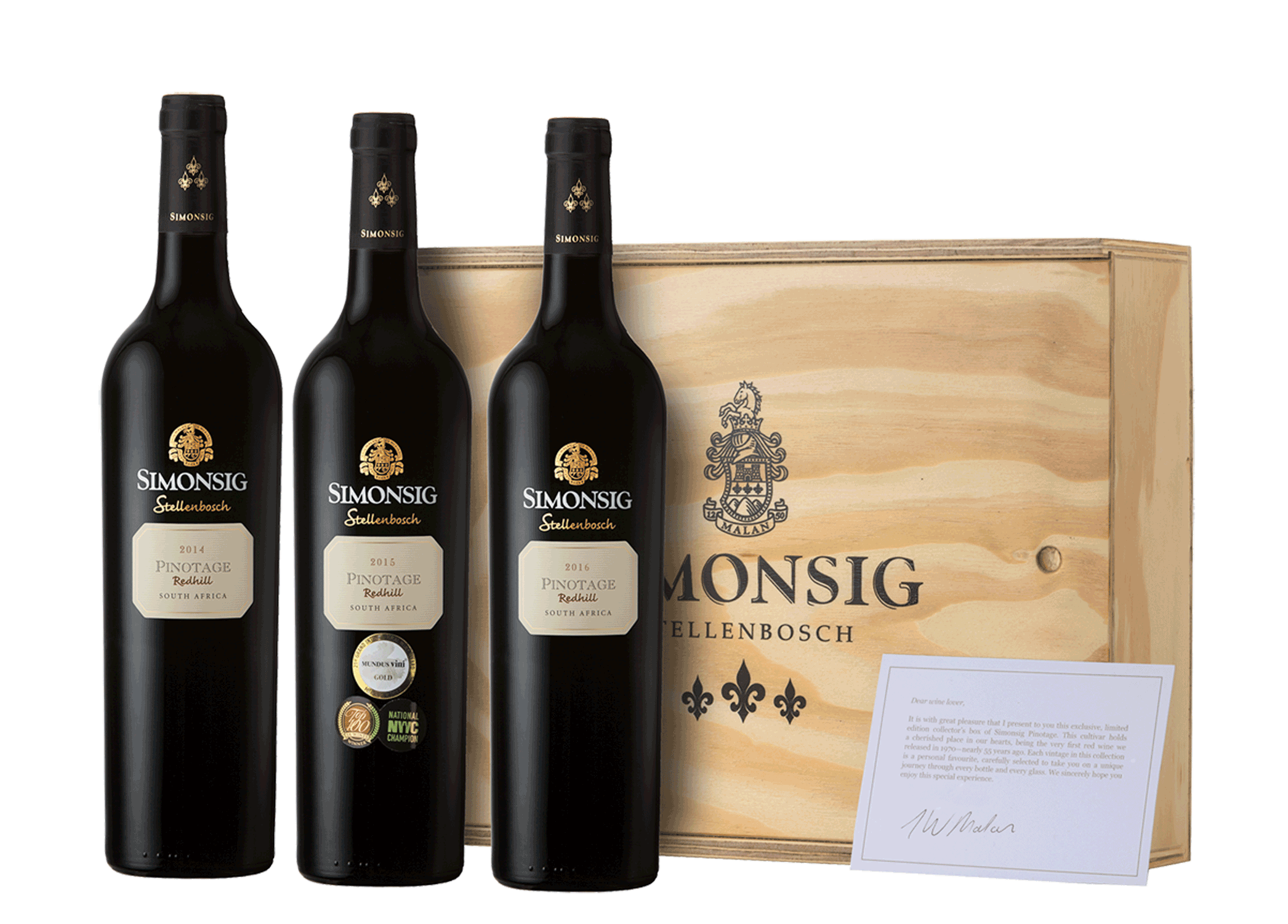 B-Stock: Simonsig Redhill Pinotage Vertical Package